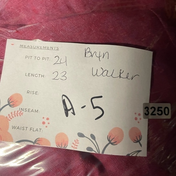 Bryan walker maroon open front 100% linen lagonlook woman bohemian jacket medium - Picture 7 of 9